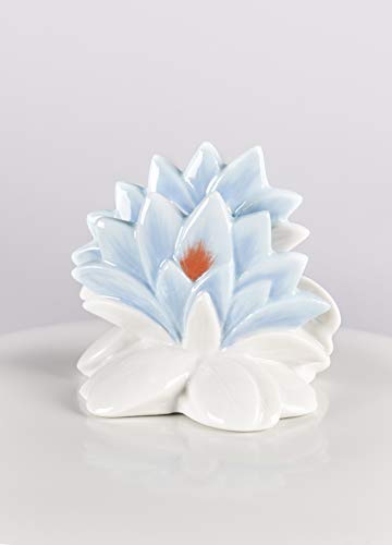 LLADRÓ Vela Paraíso. Grande. Aroma Jardines De Valencia. Vela de Porcelana.