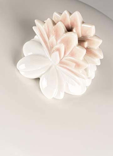 LLADRÓ Vela Paraíso. Mediana. Aroma Jardines De Valencia. Vela de Porcelana.