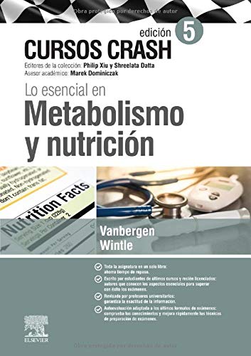 Lo Esencial En Metabolismo Y Nutrición - 5ª Edición: Curso Crash