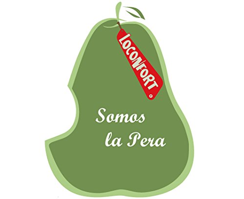 loconfort-Puff DE Pera XL, 25 Colores Envio 24/48 Horas, Fabricado EN ESPAÑA. 3 AÑOS DE Garantia, (85X85X135) Poli Piel Verde Manzana (XL Adulto, Rosa)