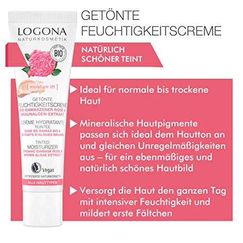 Logona Crema Color Hidr. Rosas Bio&Calpa 30Ml Logona 1 Unidad 100 g