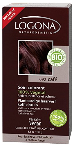 Logona Cuidado del tinte 100 g de café, BIO