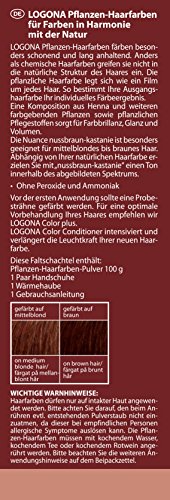 Logona - Tinte vegetal en Polvo Avellana Logona BIO, 100g