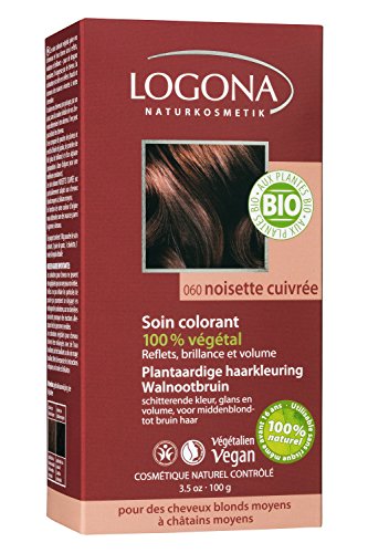 Logona - Tinte vegetal en Polvo Avellana Logona BIO, 100g