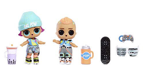 L.O.L. Surprise! Juego de Casa Club - con más de 40 Sorpresas - 2 Muñecas Exclusivas, 7 Áreas de Reunión - Cocina, Dormitorio, Sala de Juegos y Más