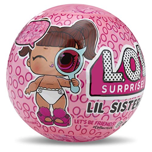 LOL Surprise -  Lil Sisters Serie Espía Muñeca con Bola Llavero, 5 Sorpresas (Giochi Preziosi LLU31000) , color/modelo surtido