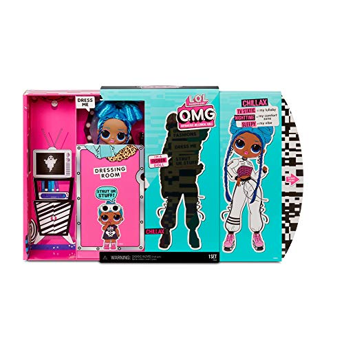 L.O.L. Surprise! Muñecas de Moda Coleccionables para Niñas - con 20 Sorpresas y Accesorios - Chillax - O.M.G. Serie 3