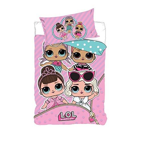 LOL Surprise NI-LOL18001ES - Fundas de Edredón, Unisex