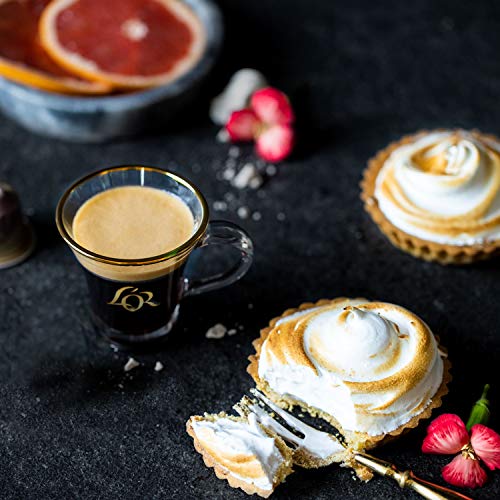 L'OR Café Espresso Ristretto - Cápsulas de café de aluminio compatibles con máquinas Nespresso® Intensidad 11 - 10 paquetes de 40 cápsulas cada uno (400 Porciones)