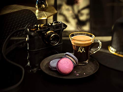 L'OR Café Espresso Ristretto - Cápsulas de café de aluminio compatibles con máquinas Nespresso® Intensidad 11 - 10 paquetes de 40 cápsulas cada uno (400 Porciones)