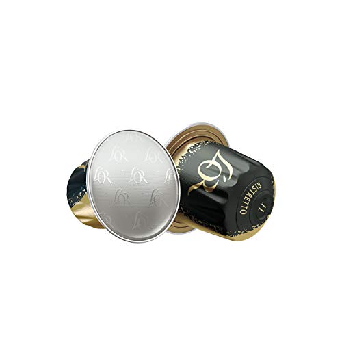 L'Or Espresso Café Ristretto Intensidad 11 - 200 cápsulas de aluminio compatibles con máquinas Nespresso (20 Paquetes de 10 cápsulas)