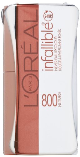 L'oreal Infallible Never Fail Lipcolour, Nutmet by L'Oreal Paris