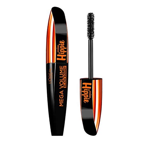 L'oréal Máscara Mega Volume Black Sunset Miss Hippie Extra Black 8,9 ml + Lápiz Le Khol 101