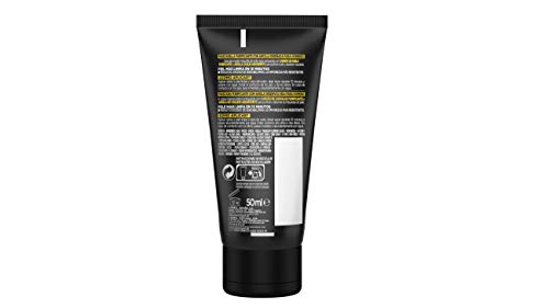 L'Oreal Men Expert - Pure Charcoal, Mascarilla con Arcilla para Hombres - 1 Paquete de 6 Unidades x 50 ml - Total: 300 ml