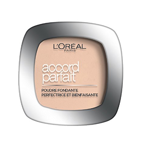 L'Oréal Paris Accord Parfait N4 Beige - polvos faciales (N4, Beige, Mate, Natural, Italia)
