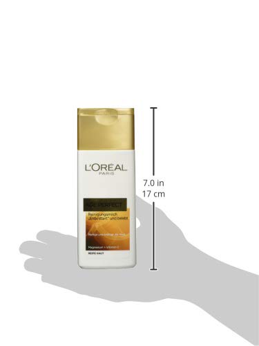 L'Oréal Paris Dermo Expertise limpieza Age Perfect Leche Limpiadora, 200 ml