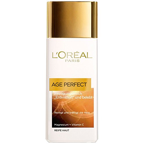 L'Oréal Paris Dermo Expertise limpieza Age Perfect Leche Limpiadora, 200 ml