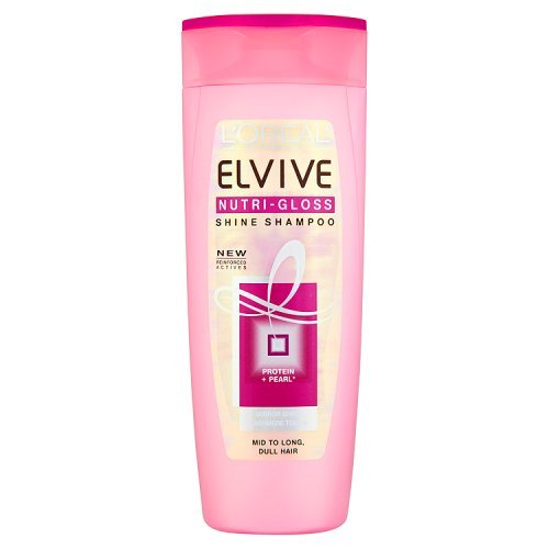 L'Oréal Paris Elvive Nutri-Gloss Shine Champú, 400ml