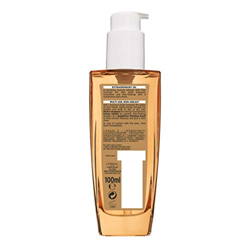 L'Oreal Paris L'Oreal Elvive Extraordinaria Aceite de Coco Aceite para Cabello 100 ml