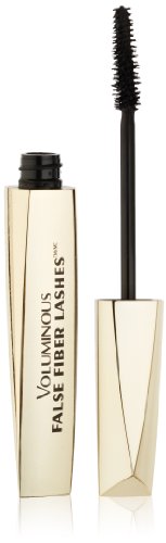 L'Oreal Paris Voluminous False Fiber Lashes Mascara, 270 Blackest Black, 0.34 Fluid Ounce by Voluminous