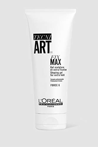 L'oreal Professionnel Tecni Art Fix Max Gel 6 - Shaping Gel For Extra Hold Pack 200ml