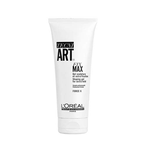 L'oreal Professionnel Tecni Art Fix Max Gel 6 - Shaping Gel For Extra Hold Pack 200ml