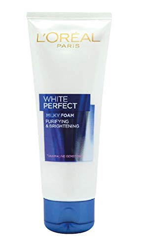L'Oreal White Perfect Transparent Rosy Whitening Milky Foam (100ml)