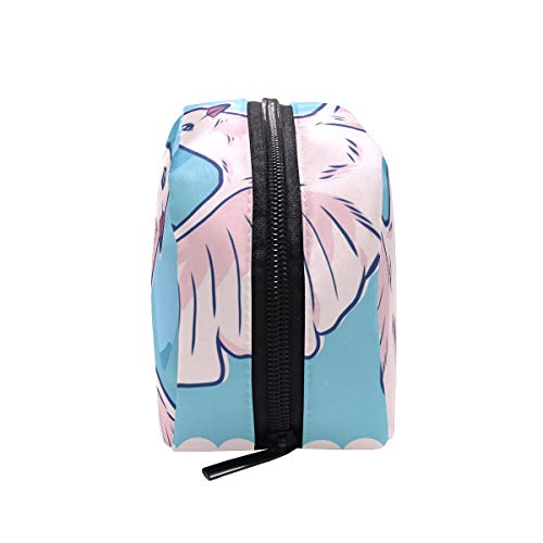 LORONA Peace Day Composition with White Dove - Bolsa de maquillaje para mujer, diseño de paloma blanca