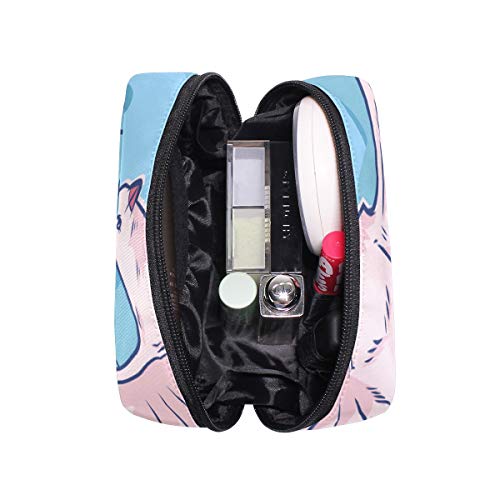 LORONA Peace Day Composition with White Dove - Bolsa de maquillaje para mujer, diseño de paloma blanca