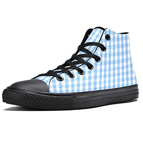 LORVIES Vichy - Zapatillas deportivas de lona para hombre, (multicolor), 39 EU