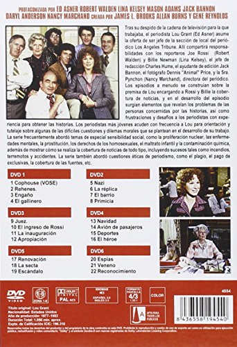 Lou Grant (Serie de TV) Primera Temporada 6 DVDs First Season