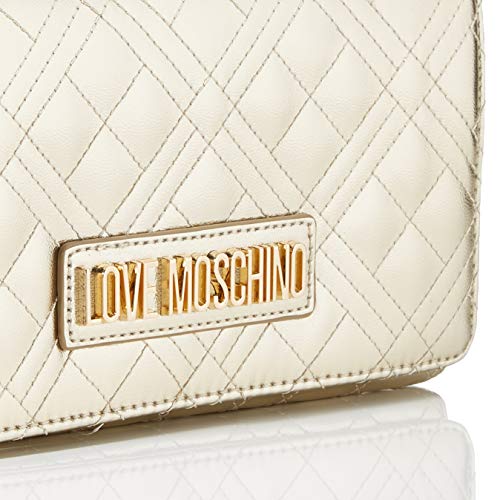 Love MoschinoJc4247pp0aMujerCarteras de manoDorado (Platinum)7x14x22 Centimeters (W x H x L)