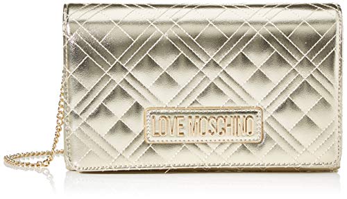 Love MoschinoJc4247pp0aMujerCarteras de manoDorado (Platinum)7x14x22 Centimeters (W x H x L)