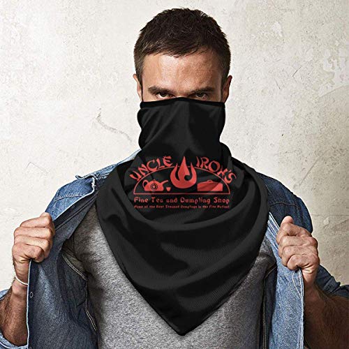 Lsjuee Uncle Iroh 's Fine Tea Shop Unisex Resistente al viento al aire libre Boca Boca Deportes a prueba de viento