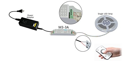 LTRGBW MiNi - Regulador de intensidad LED SMD 5050 3528 216.00W