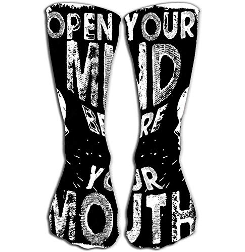 lucies Calcetines de compresión para & - Lo mejor para correr, deportes atléticos, Crossfit, Flight Travel vintage slogan man diseño gráfico estilo de moda