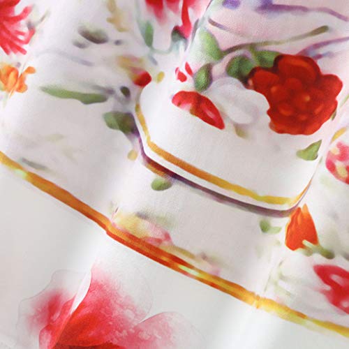 Luckycat Ropa Bebe Niña Verano 2019 Ropa Bebe Niña Vestido Bebe Ceremonia Vestido sin Mangas Impresión de Dibujos Animados en 3D Animados Vestidos 4-8 años