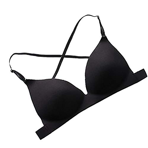 Luckycat Sujetador Encaje Push Up Cierre Delantero con Aros para Mujer