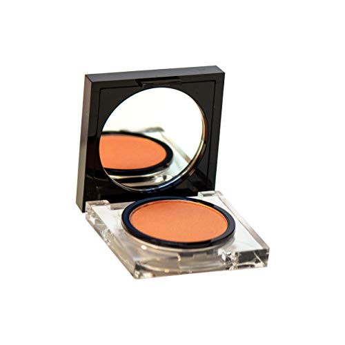 Lunaci Barcelona Colorete,Textura Aterciopelada Acabado Mate,Ligero, natural, hipoalergénico, Melocoton (04)