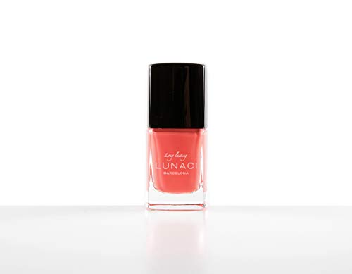 LUNACI Barcelona Laca de Uñas, Esmalte de Uñas Resplandecer Secado Ultra Rápido, Larga Duración, Sin Tolueno 13ml - (Tono: 27 / Living Coral)