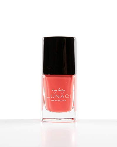 LUNACI Barcelona Laca de Uñas, Esmalte de Uñas Resplandecer Secado Ultra Rápido, Larga Duración, Sin Tolueno 13ml - (Tono: 27 / Living Coral)