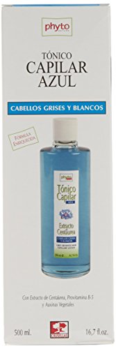 Luxana Phyto Nature Tónico Azul Cabellos Grises y Blancos Tratamiento Capilar - 500 ml