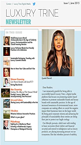 Luxury Trine Newsletter