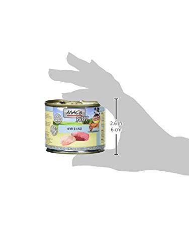 Mac 's Puppy Gallina & Ternero, 6 Pack (6 x 200 g)