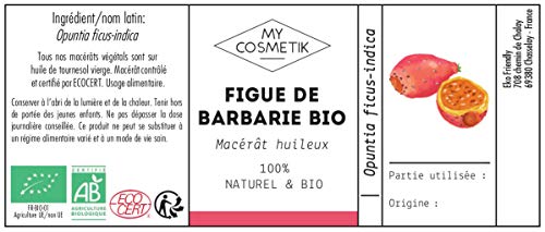 Maceración aceitosa de Higo Chumbo orgánico - MyCosmetik - 50 ml