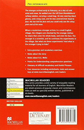 Macmillan Readers Invisible Man: The Pre-Intermediate Pack