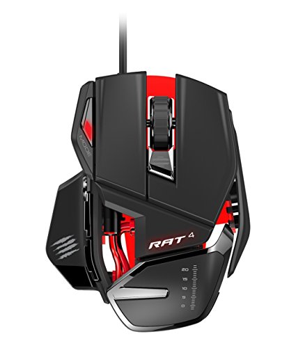 Mad Catz RAT 4 Ratón Óptico Gaming (PC)