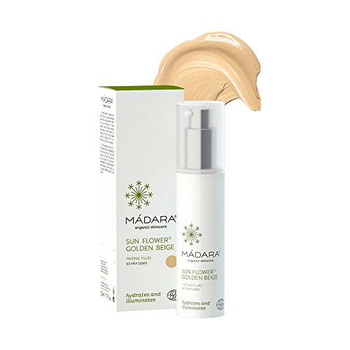Mã¡Dara Organic Skincare Sun Flower Tinting Fluid #Golden Beige 50 Ml 50 ml