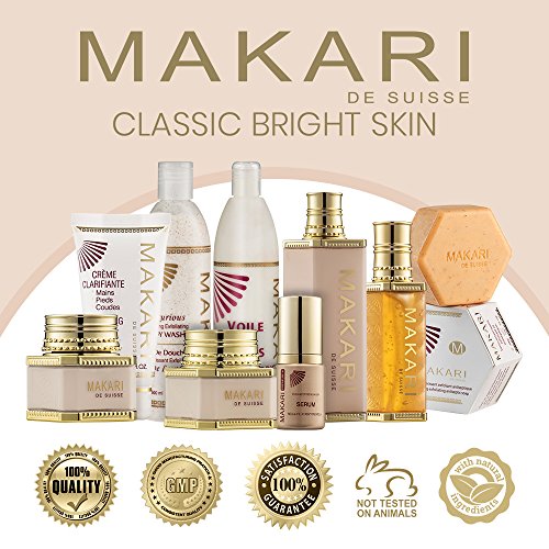 Makari Classic Skin Repair Serum Clarificante 1.35 fl.oz - Tratamiento rejuvenecedor que tonifica la piel para rostro y cuerpo - Dirigido y Reparaciones marcas oscuras y hiperpigmentación