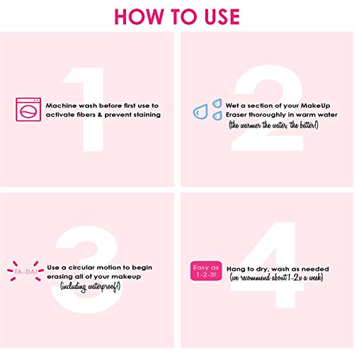 MakeUp Eraser, Paño y toallita facial (Cheetah) - 40 gr.